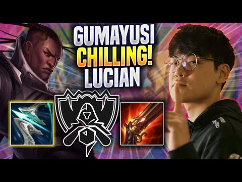 GUMAYUSI CHILLING WITH LUCIAN! - T1 Gumayusi Plays Lucian ADC vs Yasuo! | Bootcamp 2022