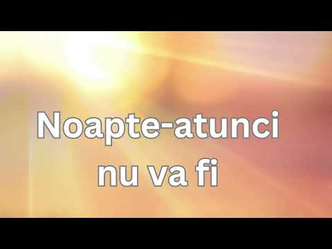 Noapte-atunci nu va fi (Interpretarea)