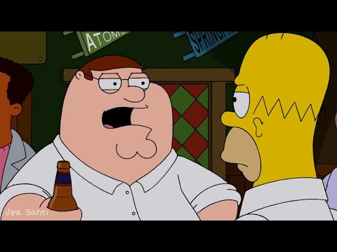 Family Guy - Homer Simpson sues Peter Griffin