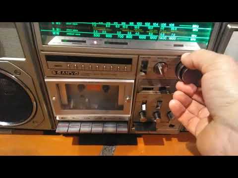 Radiograbador Sanyo M-9996K