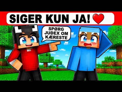 Jeg SKAL Sige JA Til Shadys en hel dag i Minecraft!