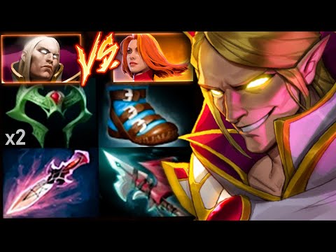 SUMAIL & LARL INVOKER WILL SHOW YOU HOW TO LANE AGAINST LINA MID | Dota 2 Invoker