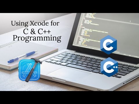 Using Xcode to write & run C and C++ Programs.