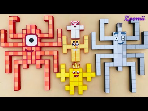 Looking for Numberblocks Puzzle Tetris NEW 100vs90 Space ASMR Numberblocks Satisfying Video #87