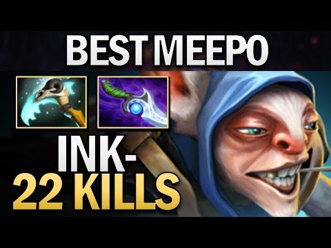 RANK 1 AND BEST MEEPO WITH 20 KILLS - DOTA 2 GAMEPLAY
