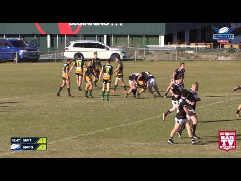 2017 Newcastle RL Round 14 - Maitland Pickers v Macquarie Scorpions