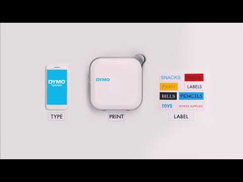 Dymo Dymo Universalios etiketės 32 x 57 mm baltos 6x 1000 vnt. video