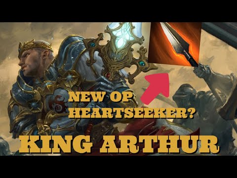 Heartseeker On King Arthur Is Pretty Neat! - Daddy DeGrand Plays Smite - King Arthur Arena