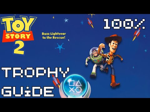 Toy Story 2 | Easy Cheap Fast Platinum! | 100% Trophy Guide