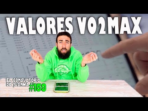 VALORES VO2MAX. Consultorio 160 👨.