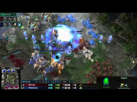 [Dreamhack Winter] - Patience Vs STLife Game 1 PvZ - Starcraft II HOTS