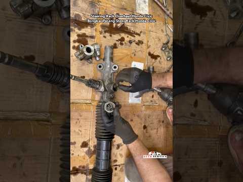 Complete Overhaul Steering Rack Honda Civic #shortvideo #shorts #youtubeshorts #viralshorts #car