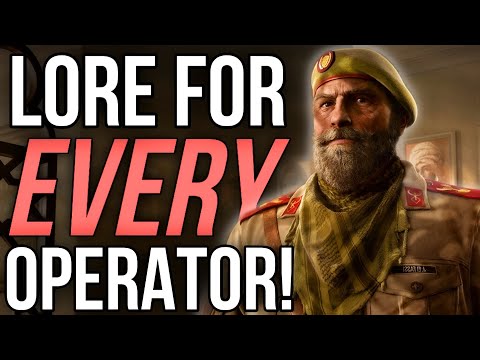 1 Lore Fact for EVERY Operator in Rainbow Six Siege