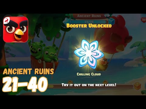 Angry Birds Journey: Levels 21-40 (Ancient Ruins) Gameplay - Part 2