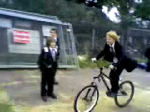 CHARLIE STACKING ON BIKE !!!!