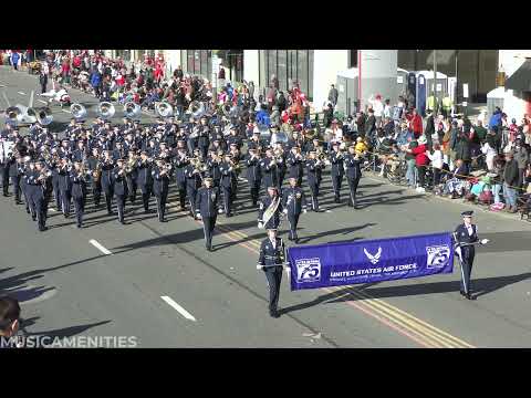United States Air Force Total Force Band - 2022 Pasadena Rose Parade