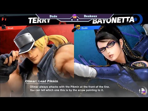 MSC Revival Series Finale - Round 1 - Dude (Bayonetta) vs Deakeux (Terry)