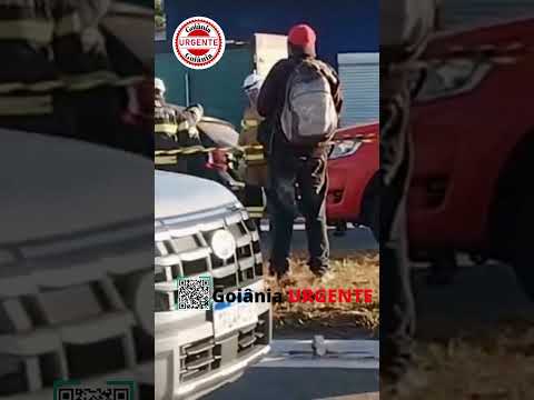 Colisão entre um carro e um caminhão Deixa Cinco Feridos na GO-060 entre Trindade e Santa Bárbara