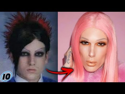 Top 10 YouTubers Who Used To Look Totally Different Video