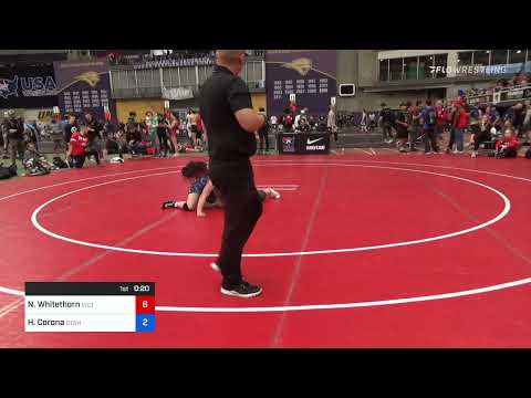 59 Kg Rr Rnd 4 - Ngao Shoua Whitethorn, Victory School Of Wrestling Vs Hailey Corona, Utah 5c02