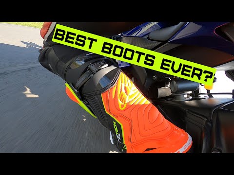 Alpinestars Supertech R black/red/yellow fluo UNBOXING + test ride