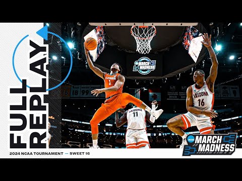 Clemson vs. Arizona: 2024 NCAA men's Sweet 16 | FULL REPLAY