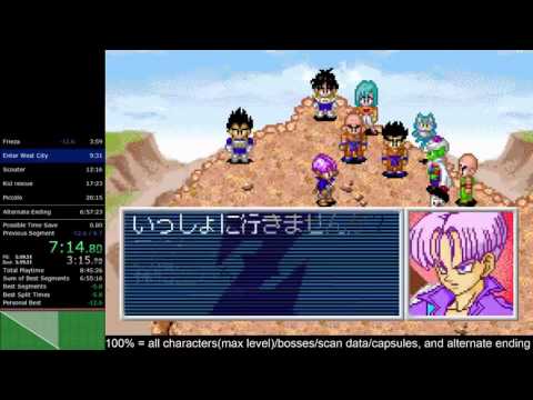 DBZ: Legacy of Goku 2 100% speedrun (6:19:21)