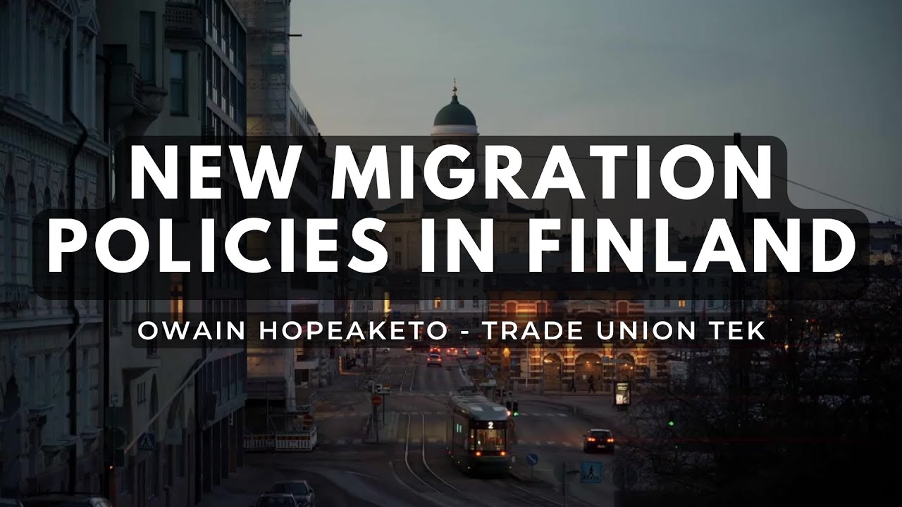 Finland's new migration policy is setting the country back - Owain Hopeaketo (TEK)
