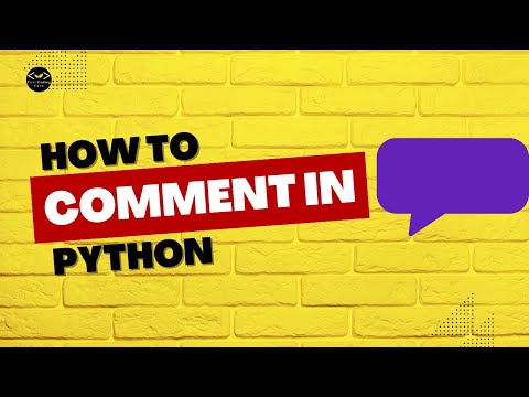 How To Comment In Python Quick Python 101 Vid 5
