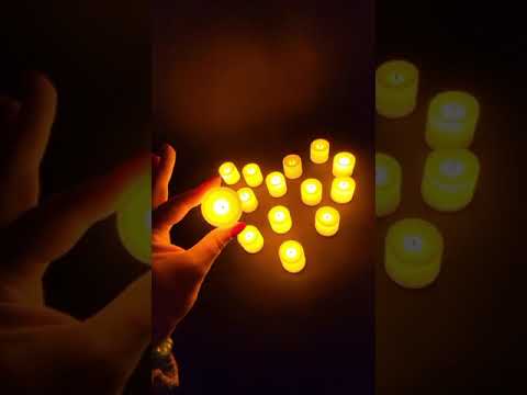 Partypal LED stiklinė Helovinui video