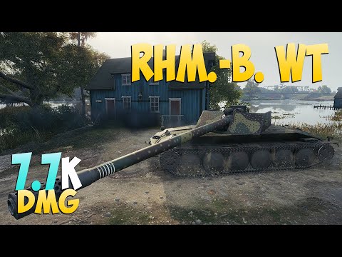 Rhm.-B. WT - 7 Kills 7.7K DMG - Last Stand! - World Of Tanks