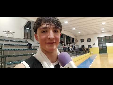Dopo partita con Federico  Bottelli del  Derthona  sul campo del Settelaghi Gazzada