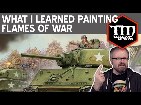 What I Learned From Painting Flames of War