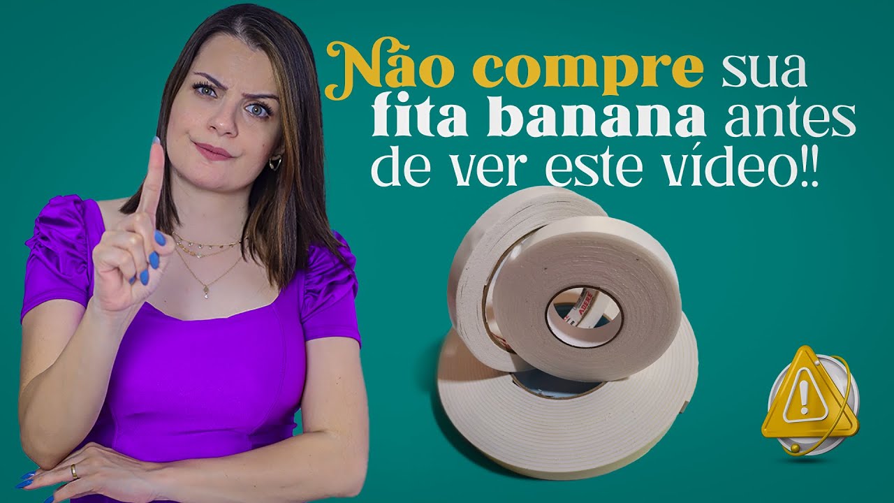 Tudo que a artesã precisa saber sobre fita banana.