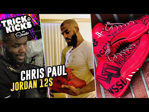 World's Best Sneaker Artist Makes INSANE Customs For CHRIS PAUL! Sierato Has Ridiculous Skills 🔥 Video
