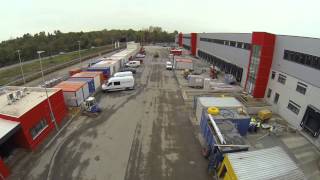 preview picture of video 'FIEGE Logistikzentrum Rhein-Main für Reifenlogistik (Oktober 2014)'