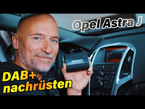 Opel Astra J | DAB+ nachrüsten | Dension DAB+U | ARS24