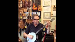 Savannah 5-String Banjo Played by Gordon Stone, Randolin Music, Burlington, VT
