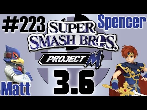 Super Smash Bros: Project M [3.6] Falco Vs Roy | #223