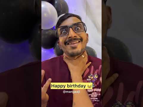 Happy Birthday Chinni 😂 | Mangesh Kakad | New Video By Mangaaji |