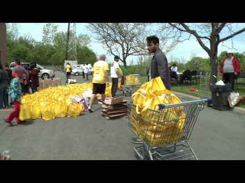 Project Ramadan - building food baskets and giving hope.
