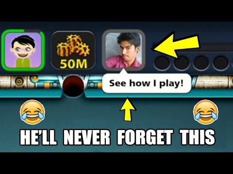 HE THOUGHT HE'S GOOD IN 8 BALL POOL, I TAUGHT HIM A LIFE LESSON INSTEAD...(embarassing)