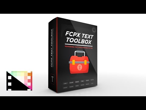 FCPX Text Toolbox - Professional Text Toolset for Final Cut Pro - Pixel Film Studios