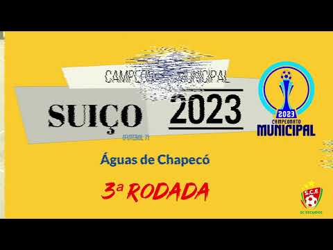 #0.008 - Jogos 3ª Rodada - Campeonato Suiço (Futebol 7) - Águas de Chapecó / SC