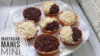 Download lagu MINI SWEET MARTABAK RECIPE FOR BEGINNERS, NO FAILURE, WITH MEASURING SPOON mp3