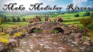 Build a Realistic River and Bridge for Your Wargaming Step by Step Guide! #Wargaming #Diorama