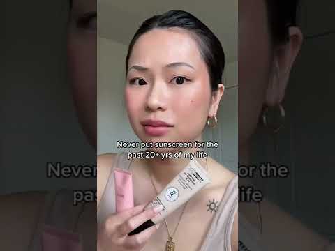 I never wore sunscreen until few months ago😬