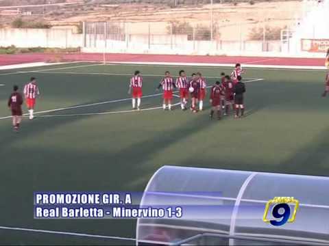 REAL BARLETTA - MINERVINO 1-3 [9^Giornata Promozione gir.A 2009/2010]