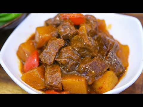 Perfect Winter Recipe - Melt in Your Mouth Tender Braised Beef with Potatoes