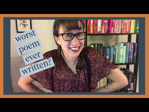 The worst poem ever written?